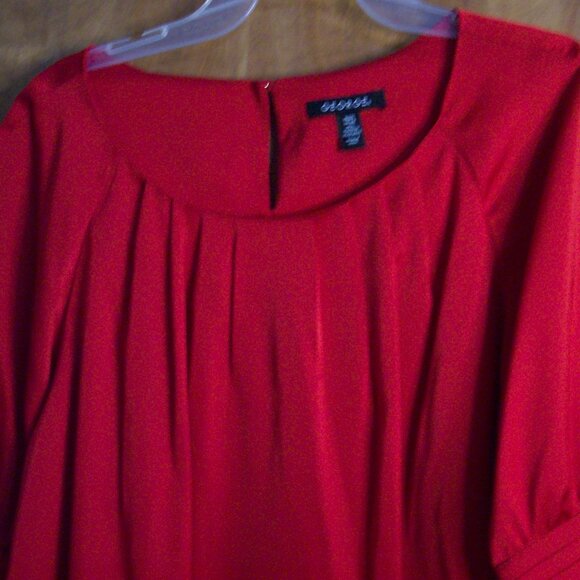 George Red Blouse - Picture 3 of 6